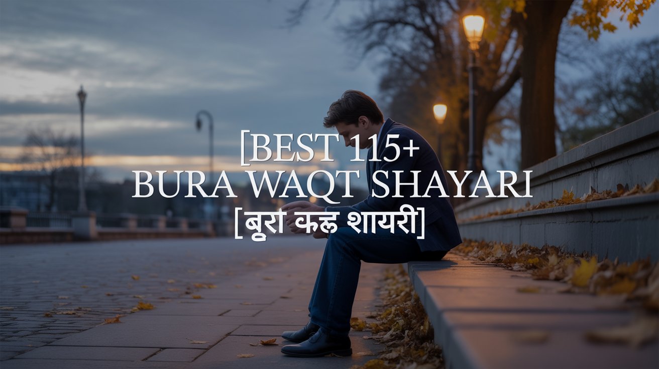 Best 115+ Bura Waqt Shayari | बुरा वक्त शायरी