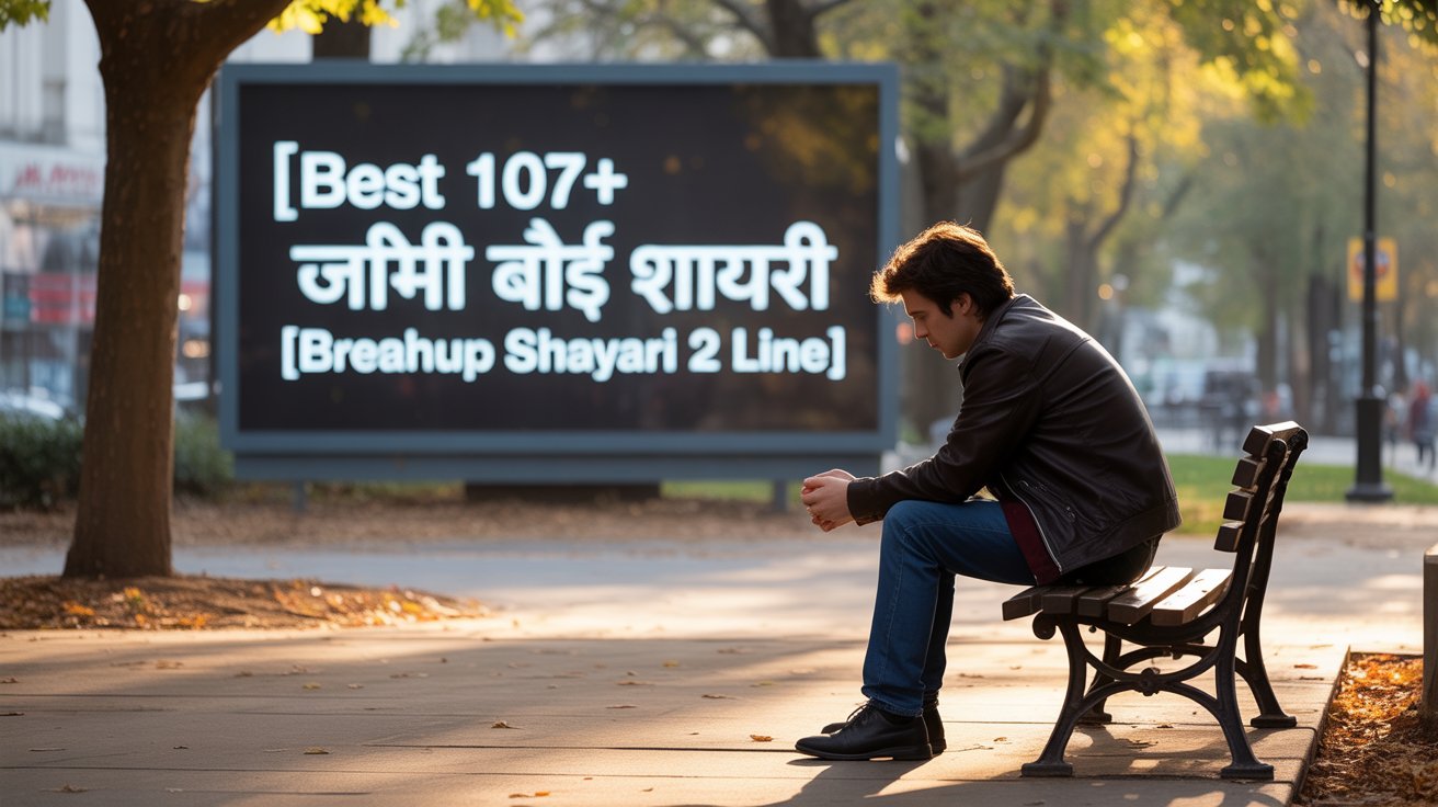 Best 107+ जख्मी ब्रेकअप शायरी | Breakup Shayari 2 Line