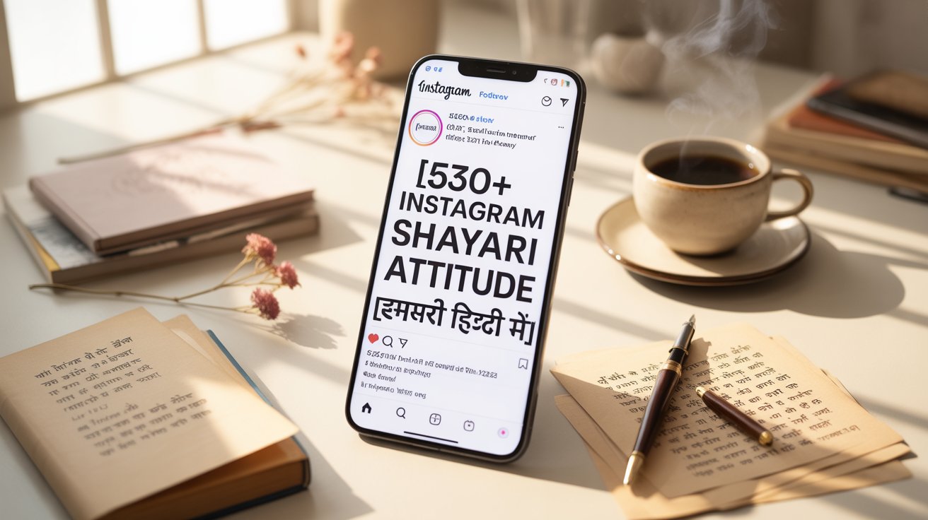 530+ Instagram Shayari Attitude | इंस्टाग्राम शायरी हिंदी में