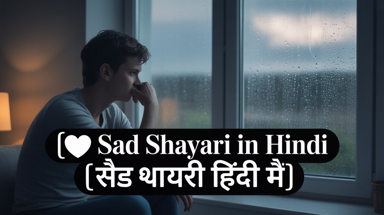 Sad Shayari In Hindi | सैड शायरी हिंदी में