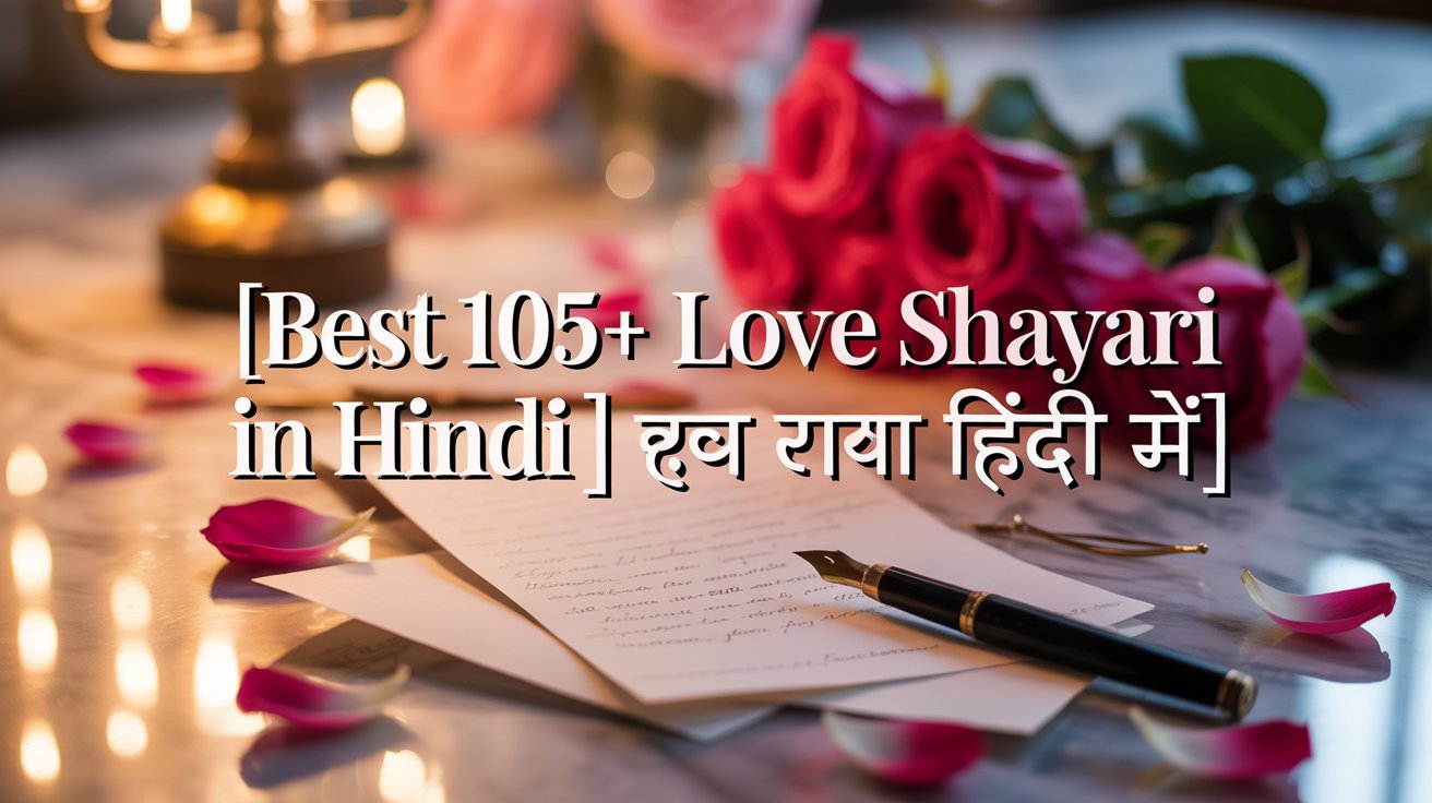 Best 105+ Love Shayari In Hindi | लव शायरी हिंदी में