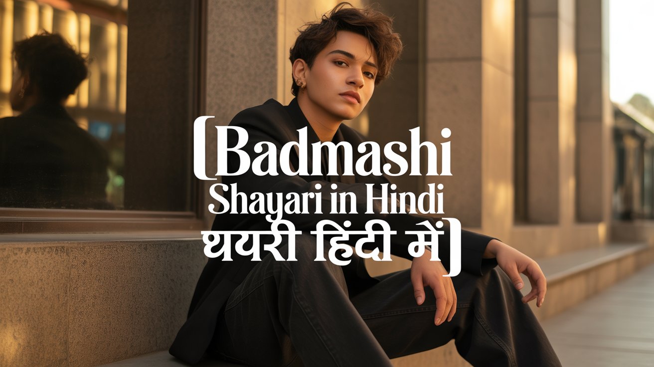 Badmashi Shayari In Hindi | बदमाशी शायरी हिंदी में