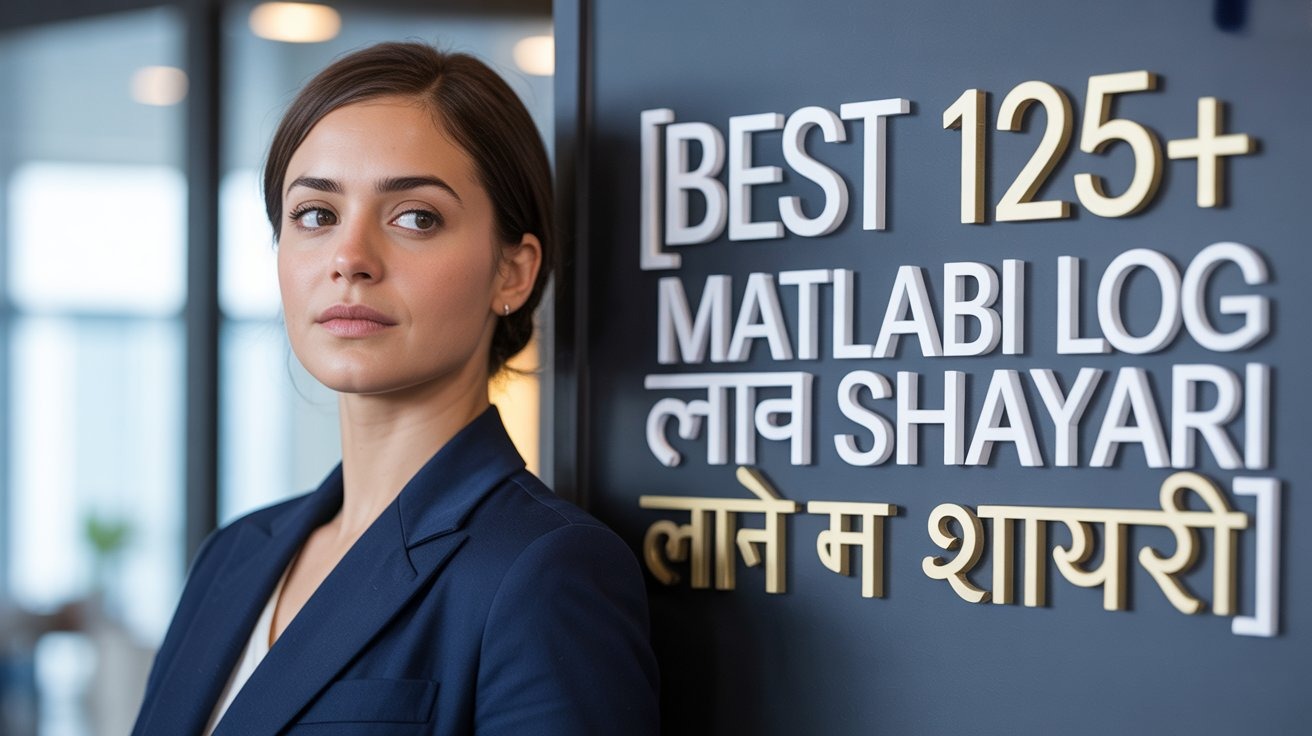 Best 125+ Matlabi Log Shayari | मतलबी लोग शायरी