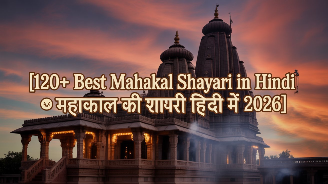 120+ Best Mahakal Shayari In Hindi | महाकाल की शायरी हिन्दी मे 2026