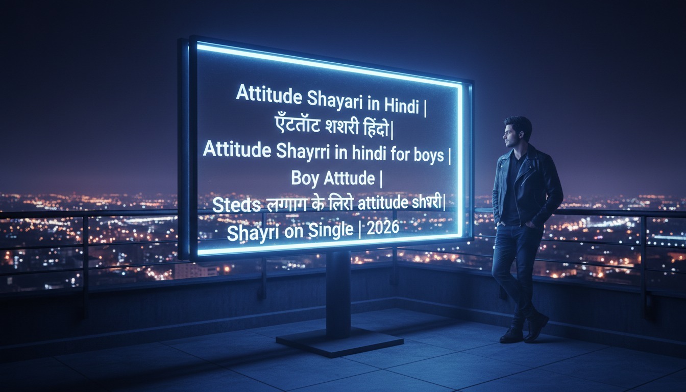 Attitude Shayari in Hindi | ऐटिटूड शायरी हिंदी| Attitude Shayari in hindi for boys | Boy Attitude | स्टेट्स लगाने के लिए attitude शायरी| Shayari on Single | 2026