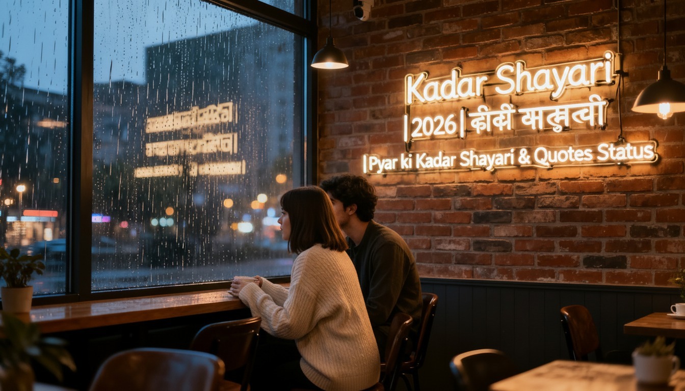 Kadar Shayari 2026 | कदर शायरी इन हिंदी | Pyar ki Kadar Shayari & Quotes Status