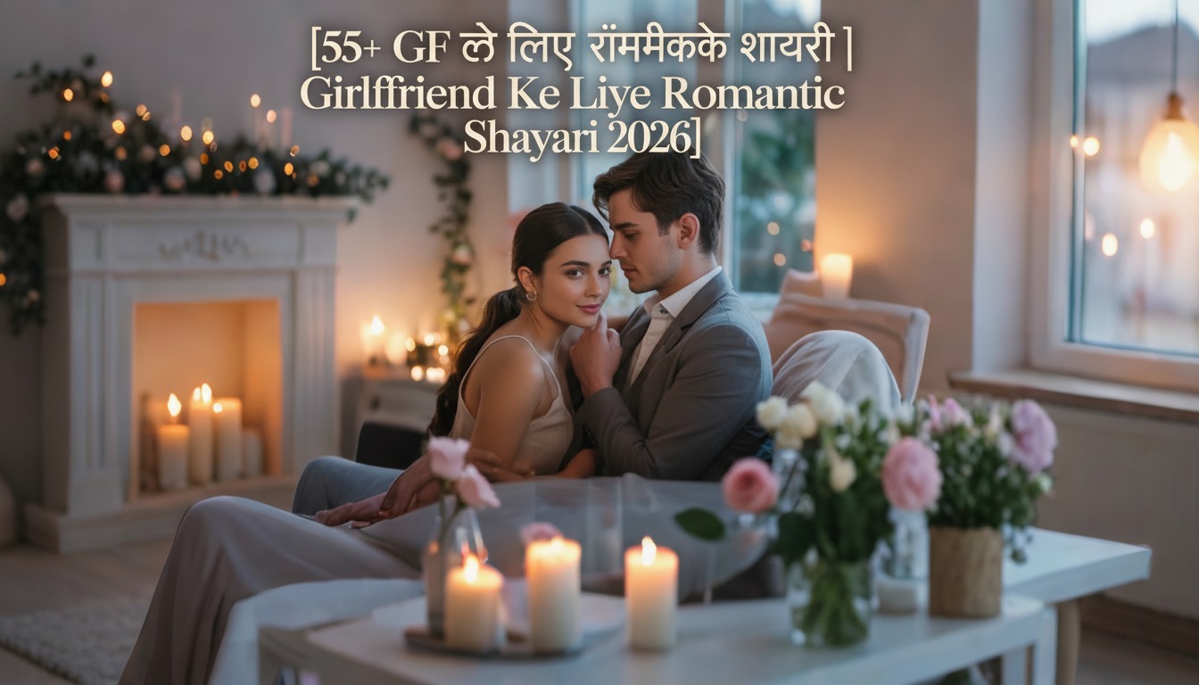55+ Gf के लिए रोमांटिक शायरी | Girlfriend Ke Liye Romantic Shayari 2026