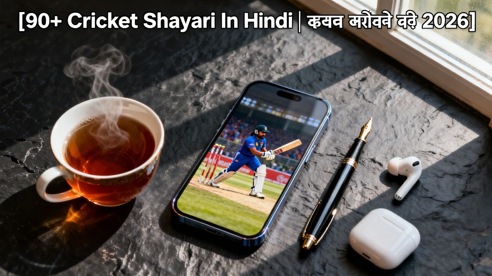 90+ Cricket Shayari In Hindi | क्रिकेट लवर शायरी हिंदी मे 2026