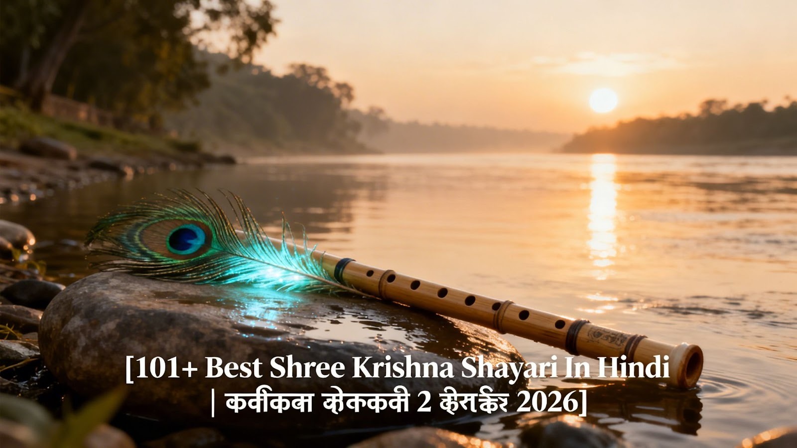 101+ Best Shree Krishna Shayari In Hindi | कृष्ण प्रेम शायरी 2 लाइन 2026