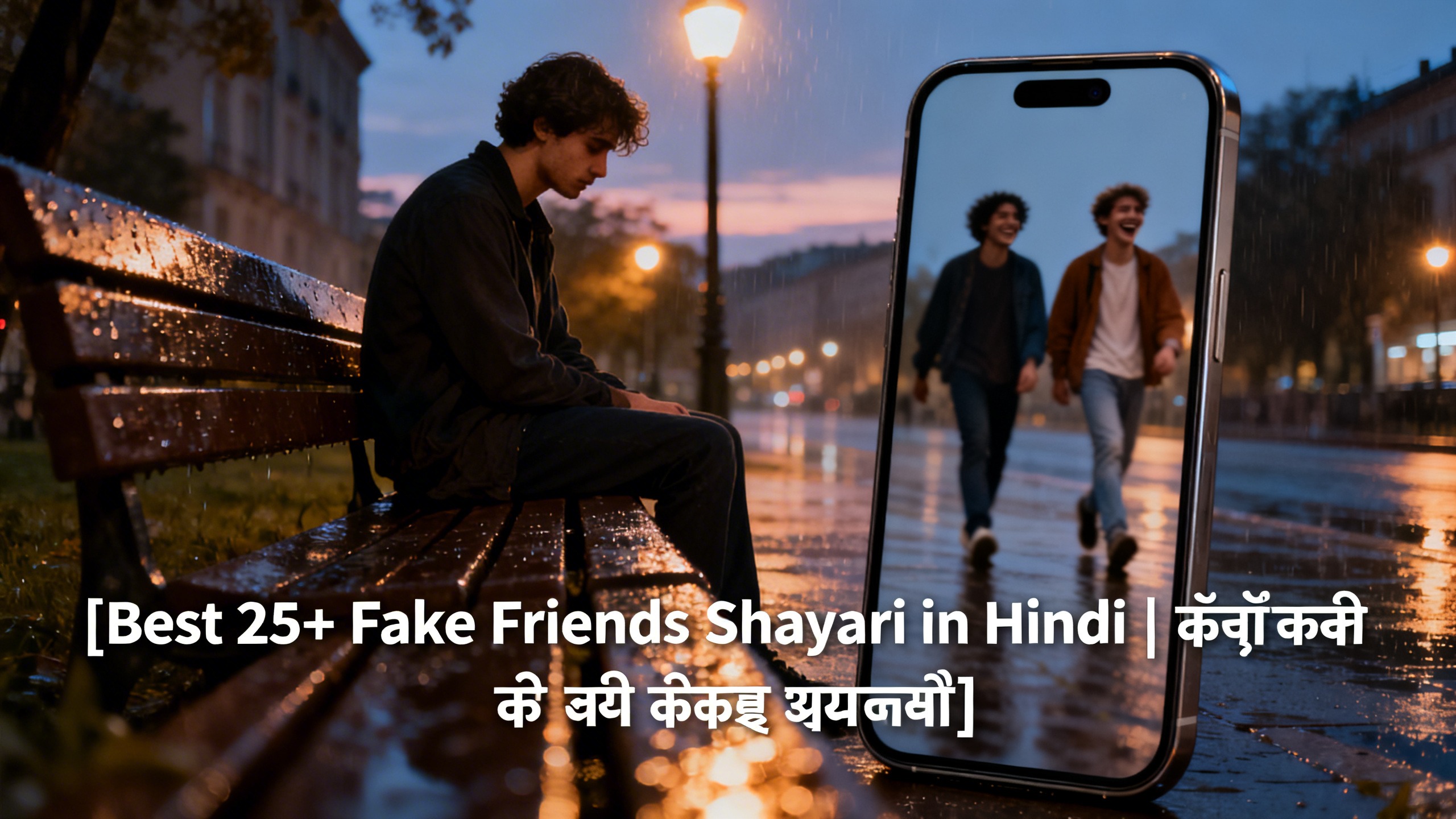 Best 25+ Fake Friends Shayari in Hindi | झूठे दोस्तों के लिए शायरी