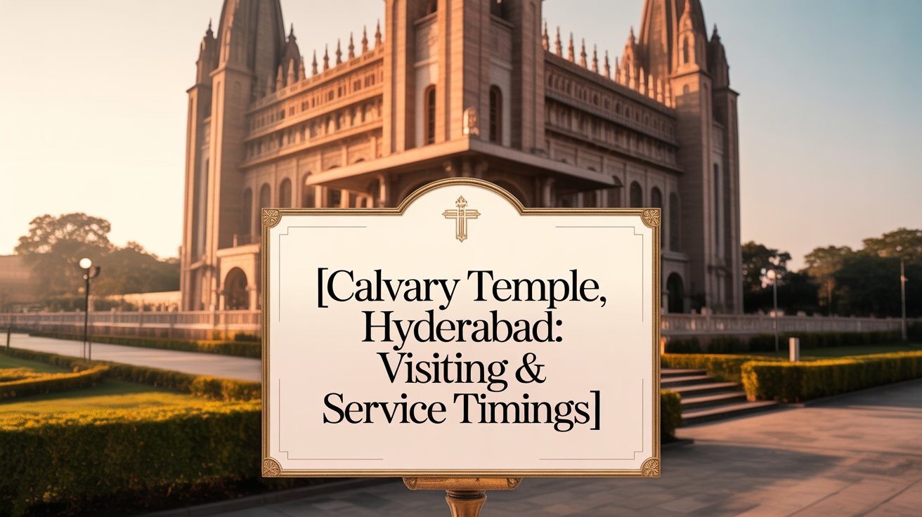 Calvary Temple, Hyderabad: Visiting & Service Timings