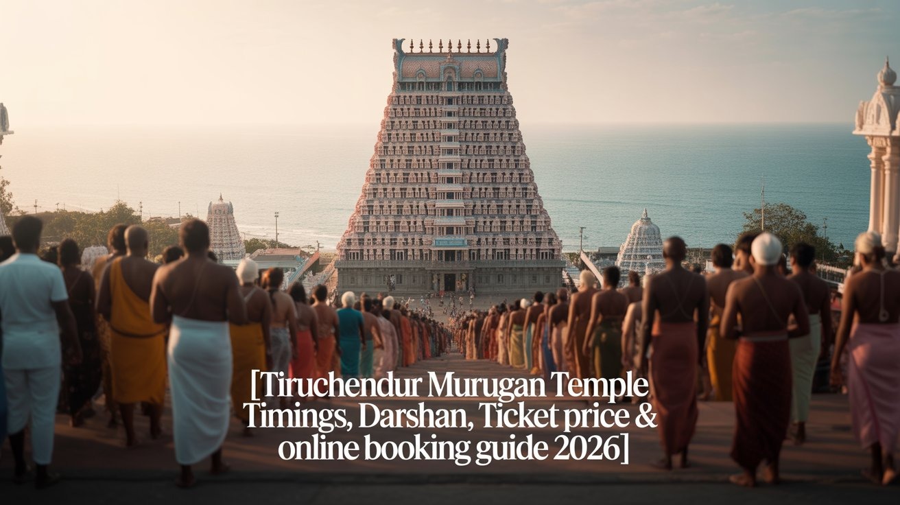 Tiruchendur Murugan Temple Timings, Darshan, Ticket Price & Online Booking Guide 2026