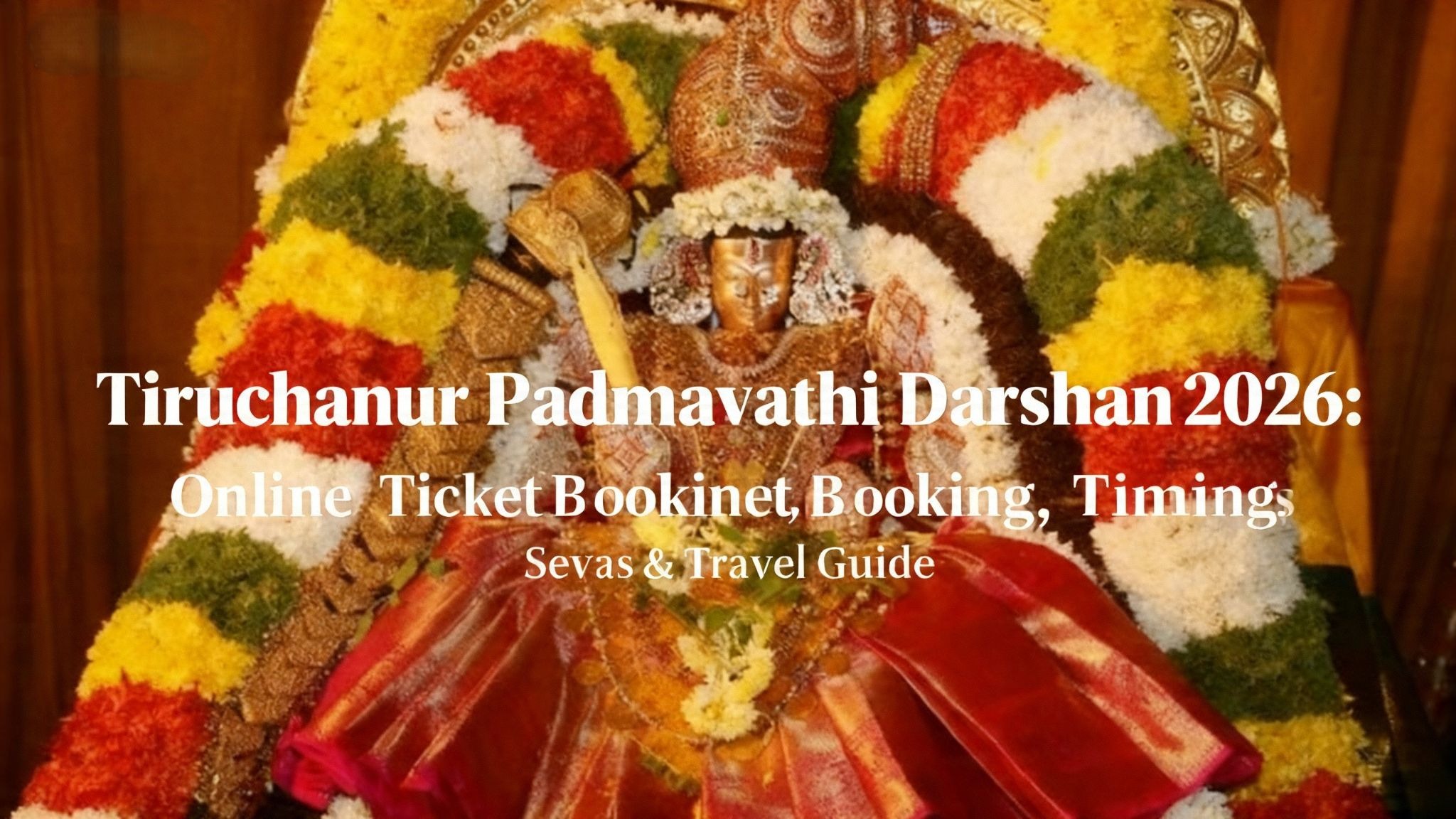 Tiruchanur Padmavathi Darshan 2026: Online Ticket Booking, Timings, Sevas & Travel Guide