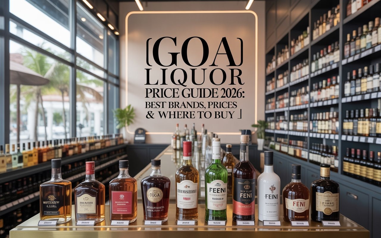Goa Liquor Price Guide 2026: Best Brands, Prices & Where to Buy 