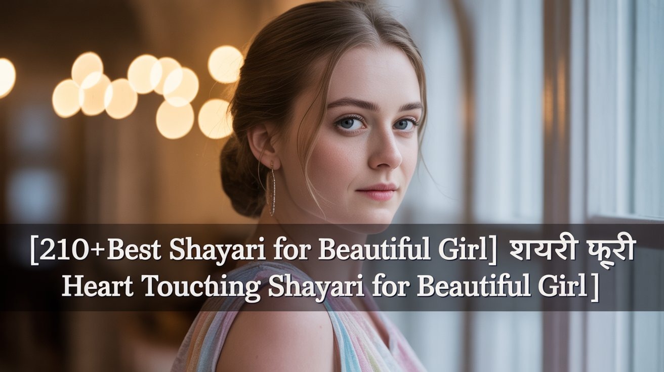 210+Best shayari for beautiful girl| शायरी फॉर ब्यूटीफुल गर्ल।
