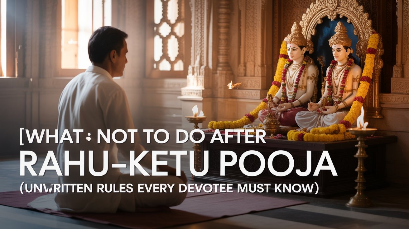 What NOT To Do After Rahu–Ketu Pooja (Unwritten Rules Every Devotee Must Know
