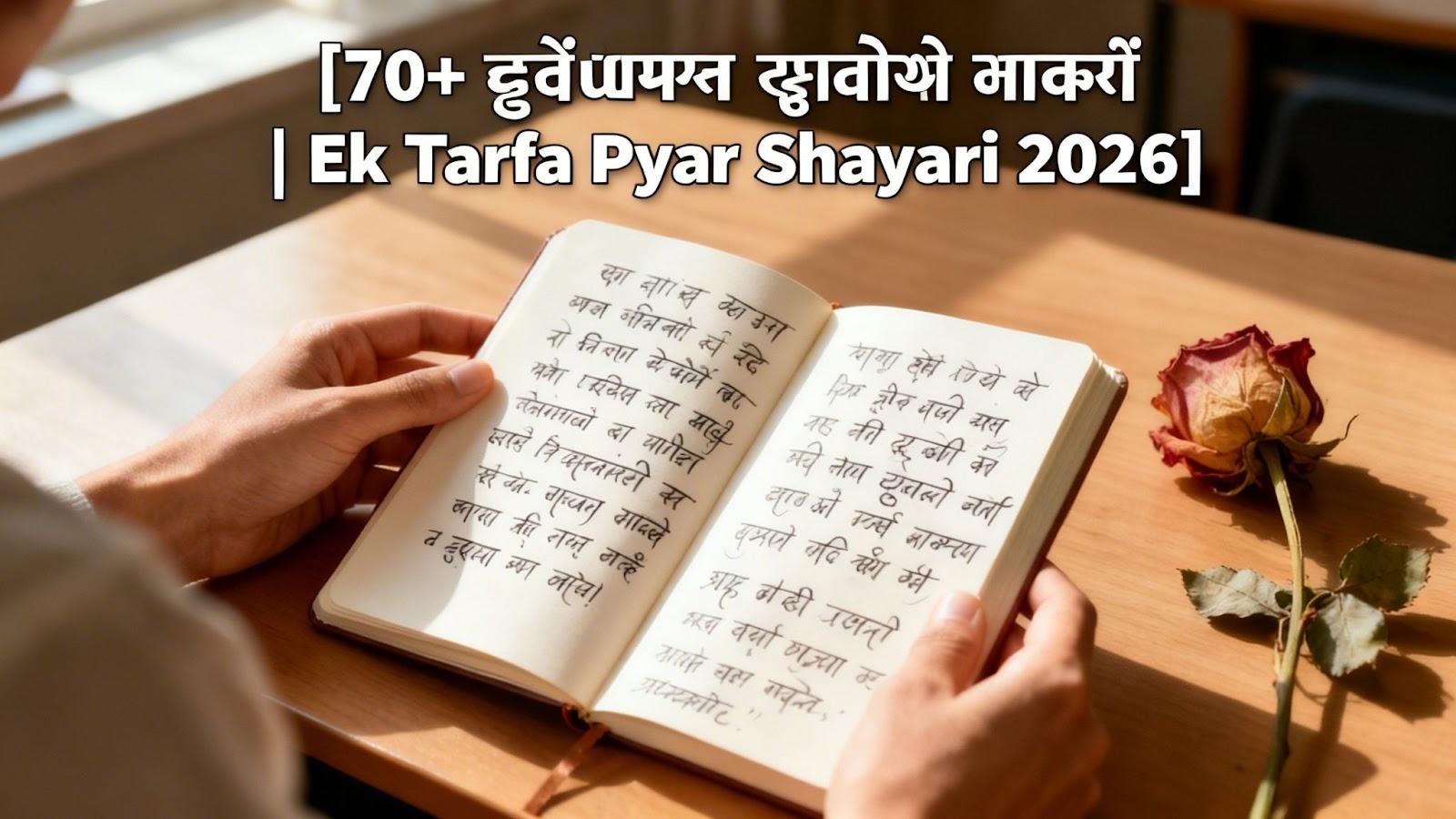 70+ एक तरफ़ा प्यार शायरी | Ek Tarfa Pyar Shayari 2026