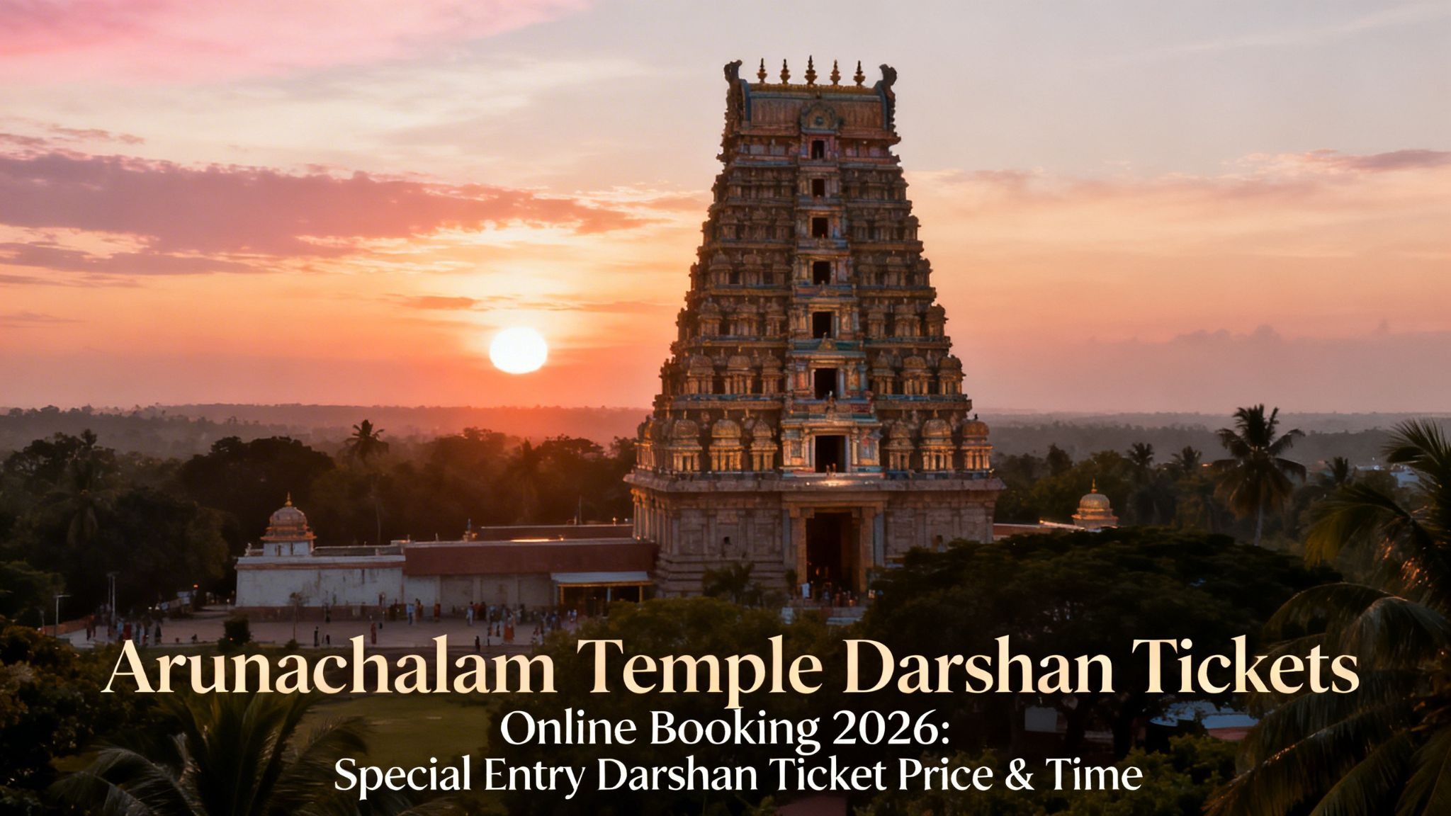 Arunachalam Temple Darshan Tickets Online Booking 2026: Special Entry Darshan Ticket Price & Time