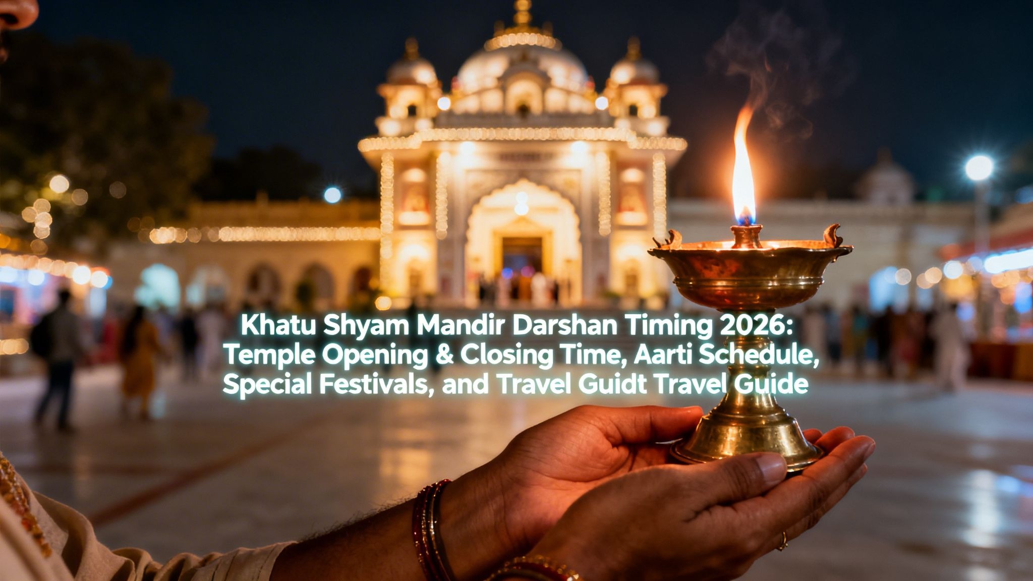 Khatu Shyam Mandir Darshan Timing 2026: Temple Opening & Closing Time, Aarti Schedule, Special Festivals, and Travel Guide