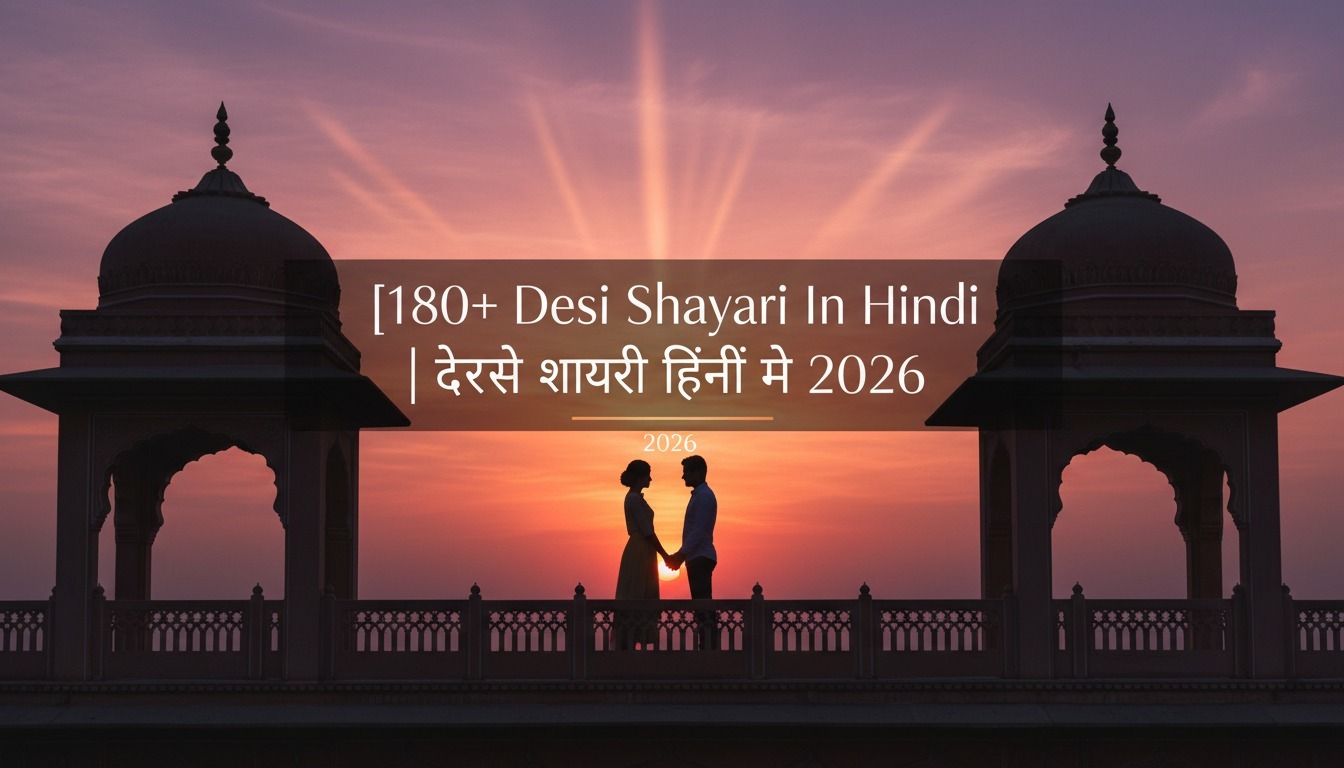 180+ Desi Shayari In Hindi | देसी शायरी हिन्दी मे 2026