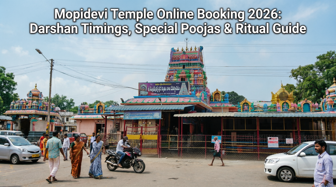 Mopidevi Temple Online Booking 2026: Darshan Timings, Special Poojas & Ritual Guide