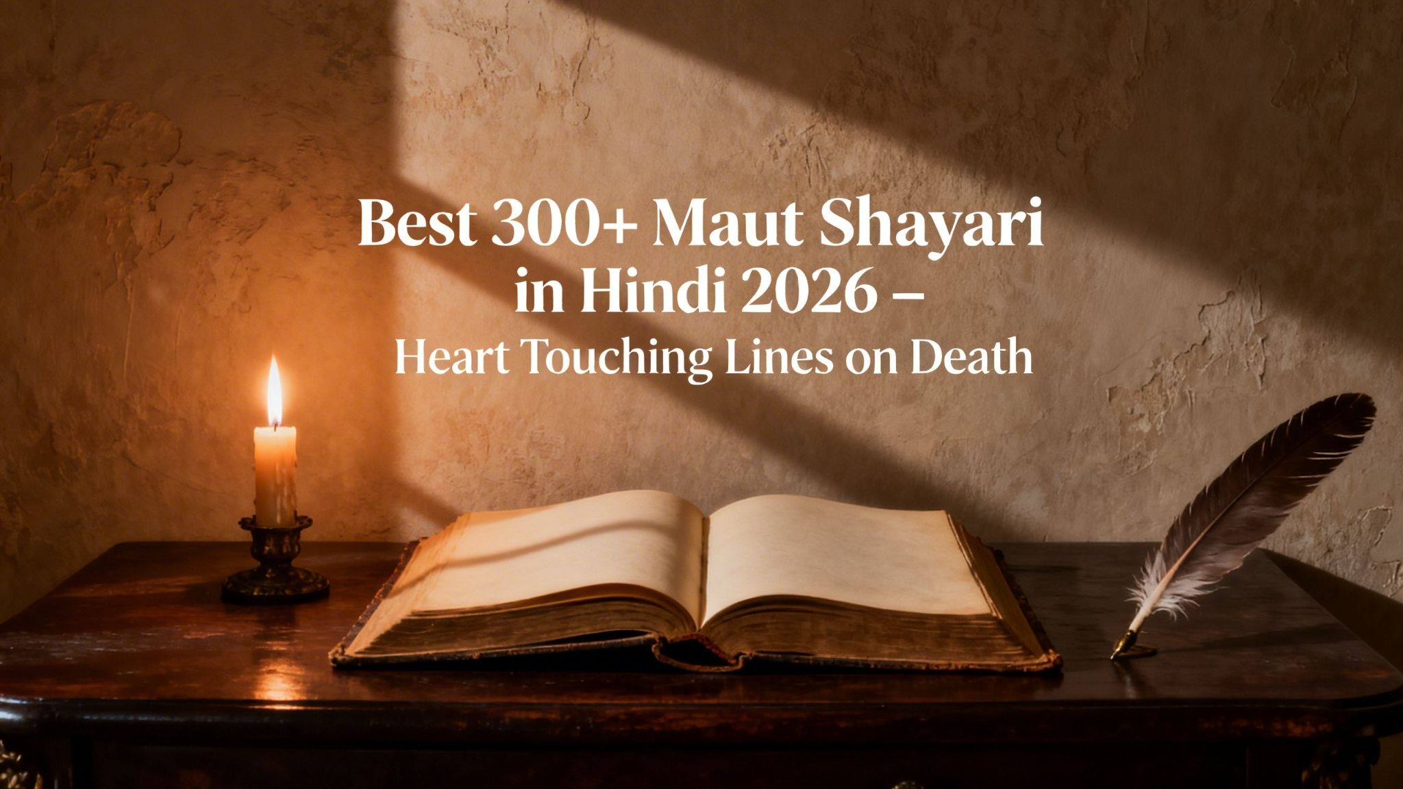 Best 300+ Maut Shayari in Hindi 2026 – Heart Touching Lines on Death