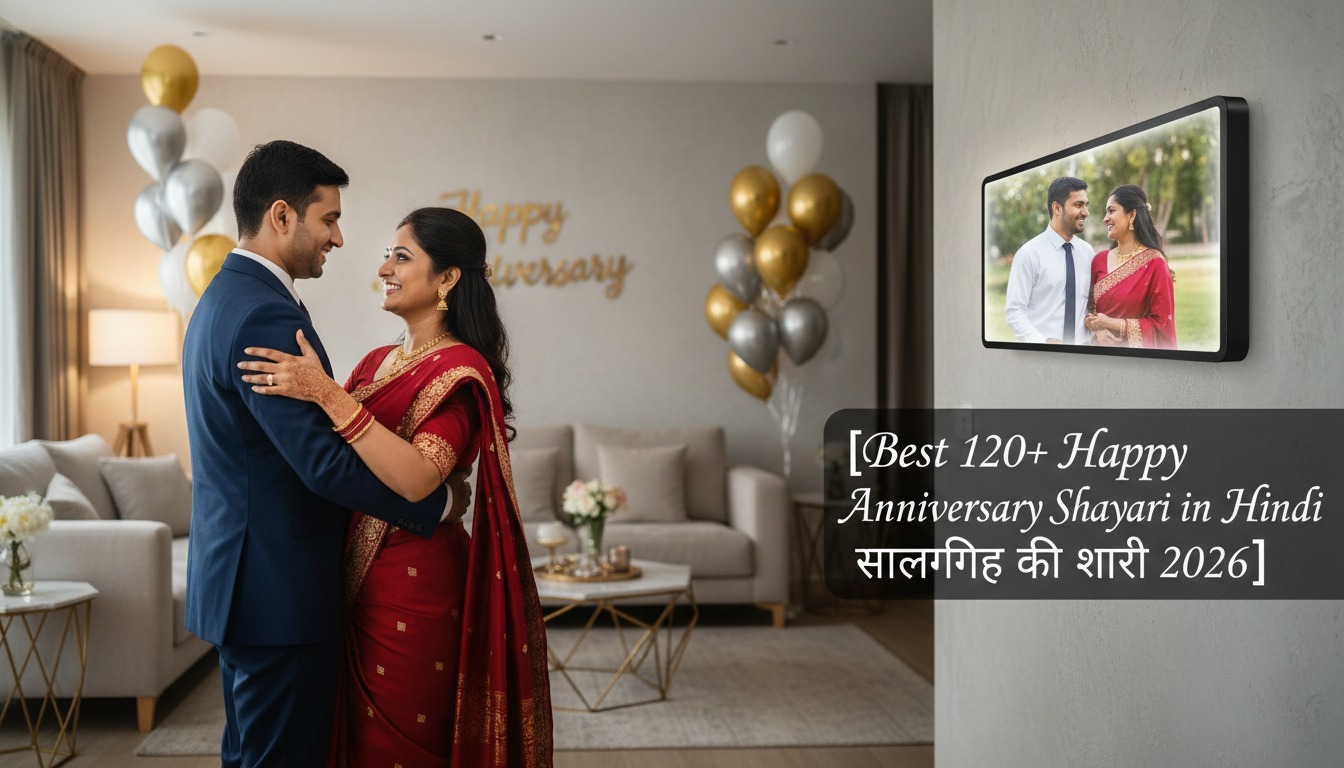 Best 120+ Happy Anniversary Shayari in Hindi सालगिरह की शायरी 2026