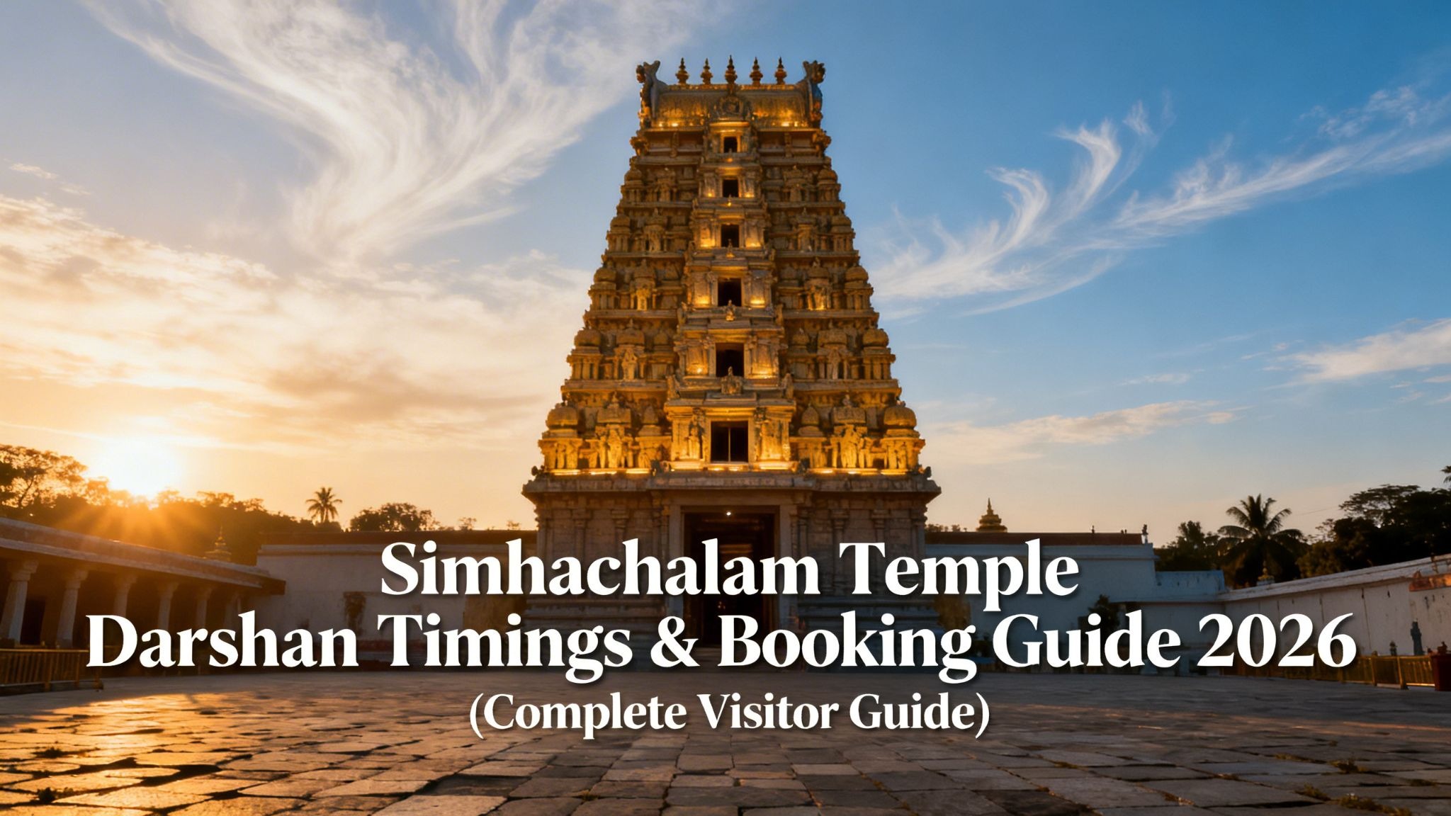 Simhachalam Temple Darshan Timings & Booking Guide 2026 (Complete Visitor Guide)