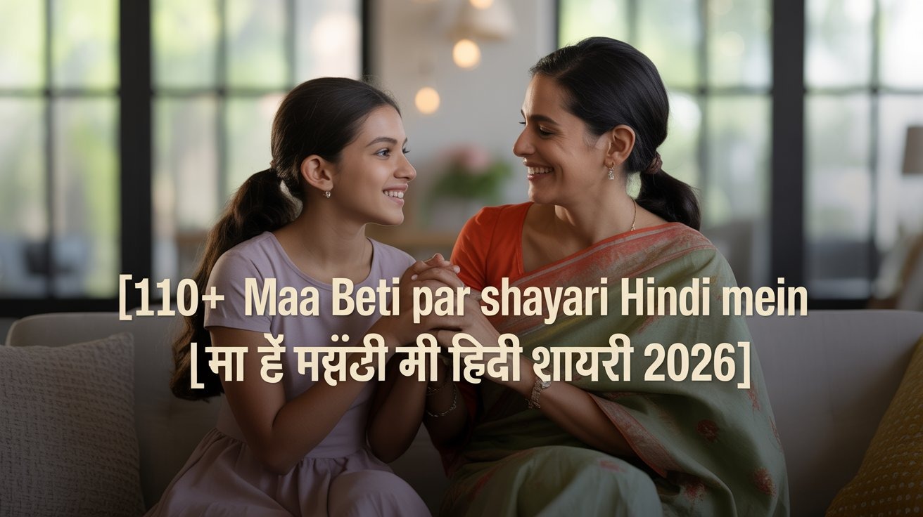 110+ Maa Beti Par Shayari Hindi Mein | माँ बेटी की हिंदी शायरी 2026