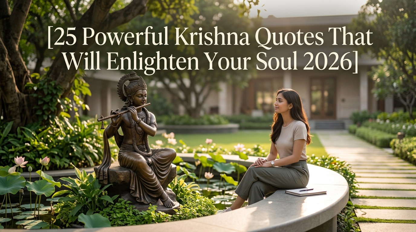 25 Powerful Krishna Quotes That Will Enlighten Your Soul 2026