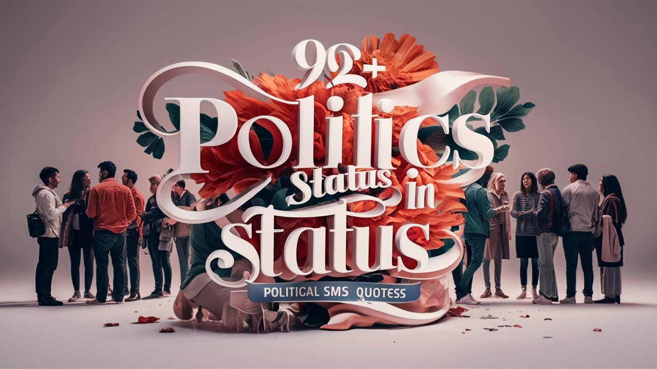 92+ Political Status In Hindi | Politics Status In Hindi | Political SMS, Quotes