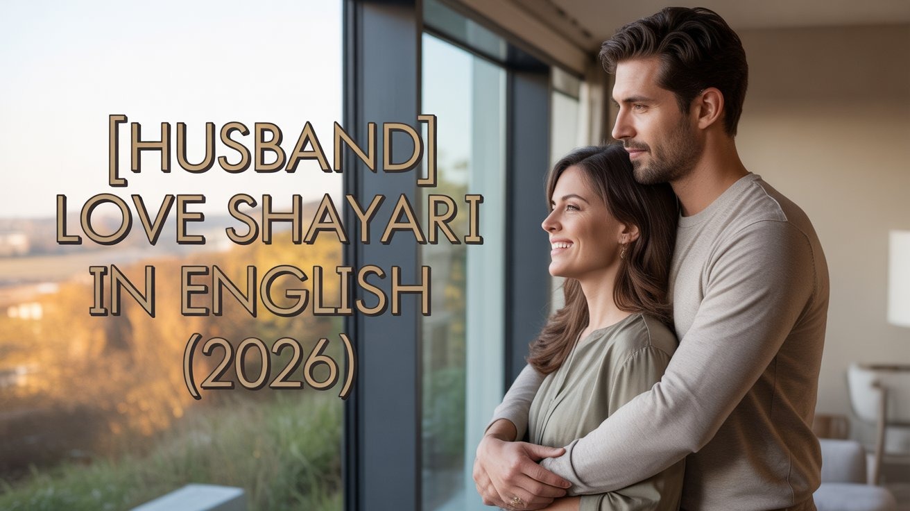 Husband Love Shayari in English (2026)