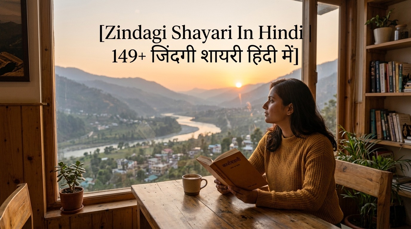 Zindagi Shayari In Hindi | 149+ जिंदगी शायरी हिंदी में