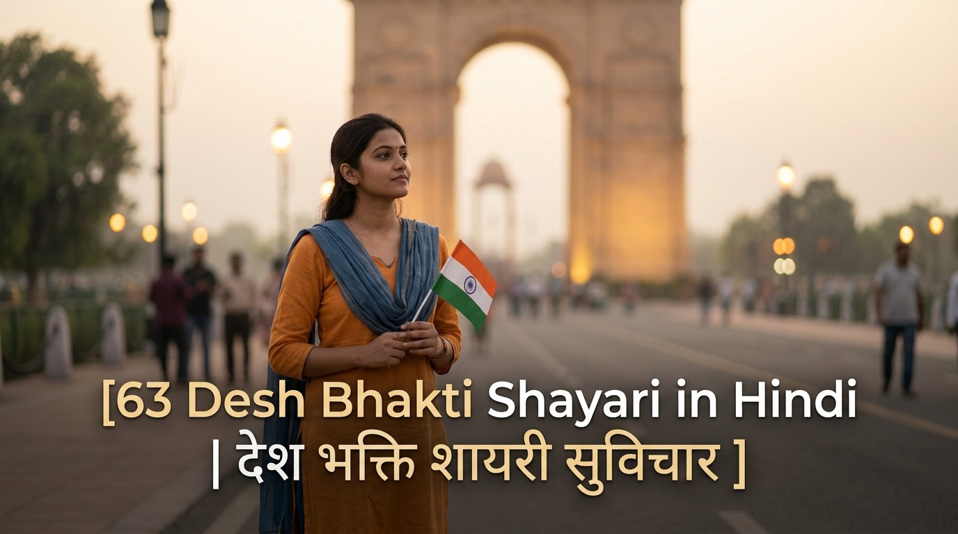 63 Desh Bhakti Shayari in Hindi | देश भक्ति शायरी सुविचार