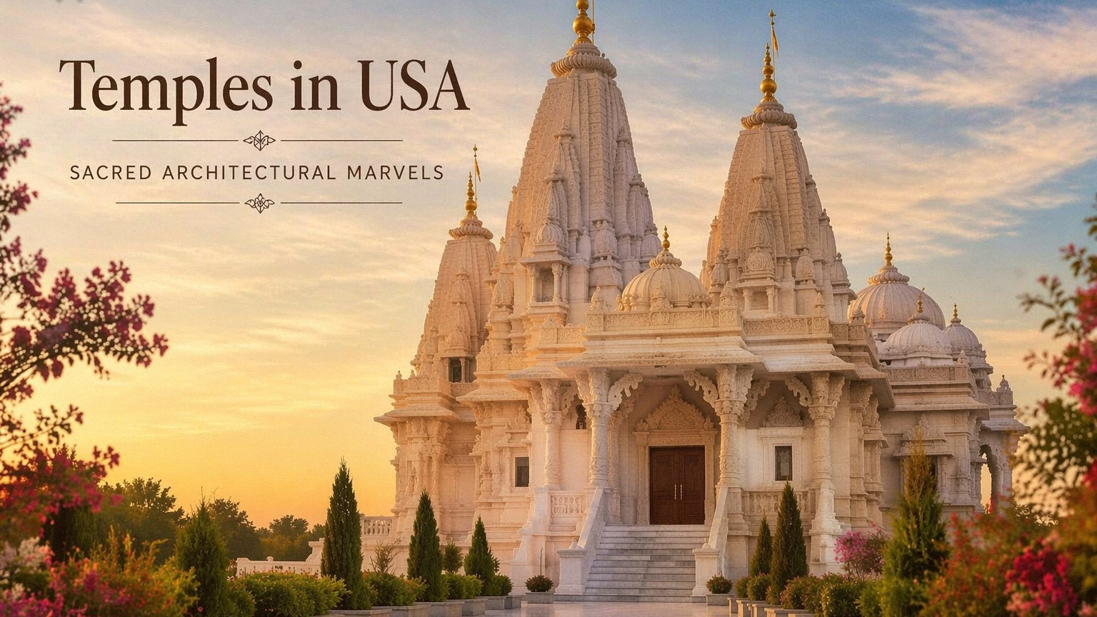 Temples in USA – Sacred Architectural Marvels