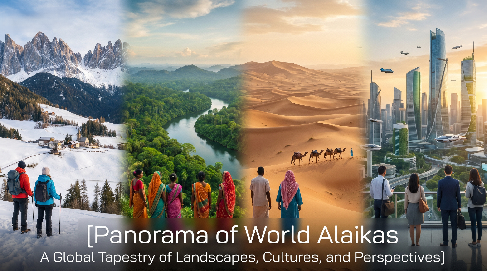 Panorama of World Alaikas A Global Tapestry of Landscapes, Cultures, and Perspectives