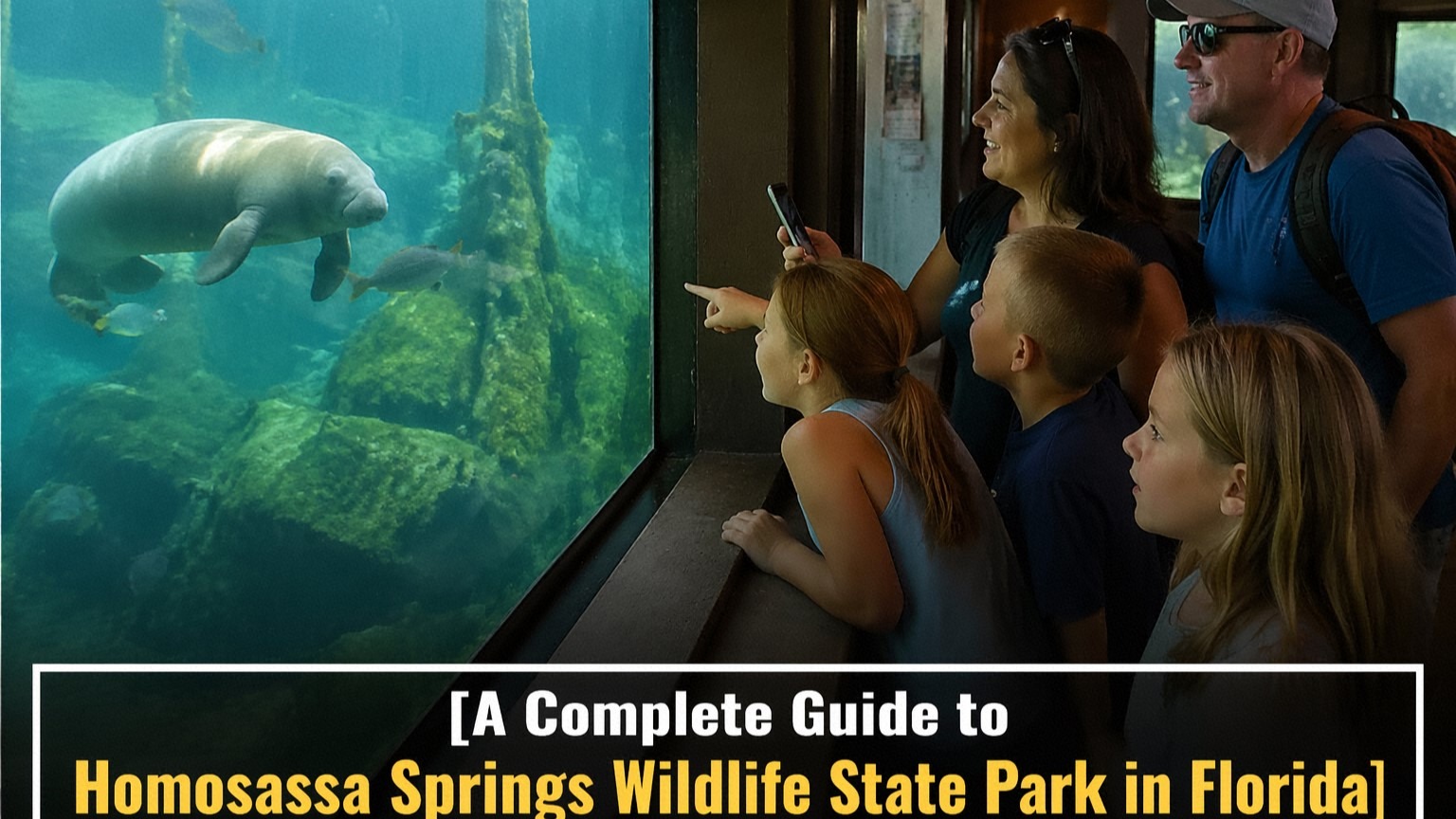 A Complete Guide to Homosassa Springs Wildlife State Park in Florida