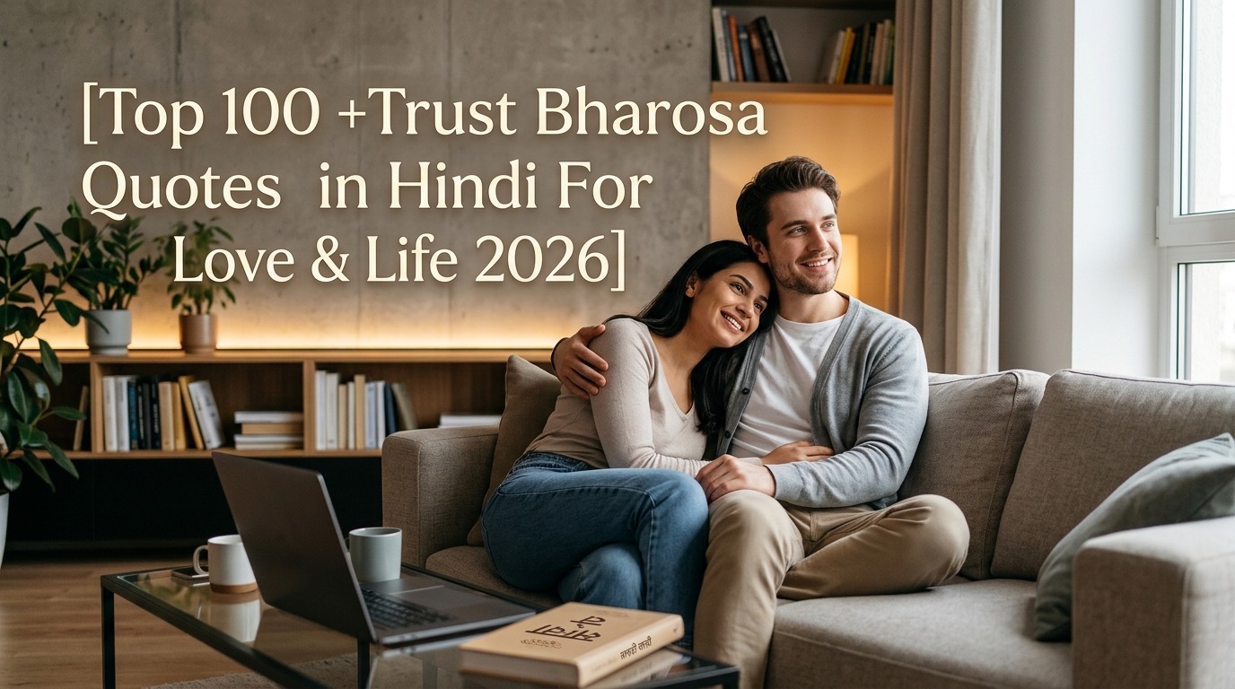 Top 100 +Trust Bharosa Quotes in Hindi For Love & Life 2026