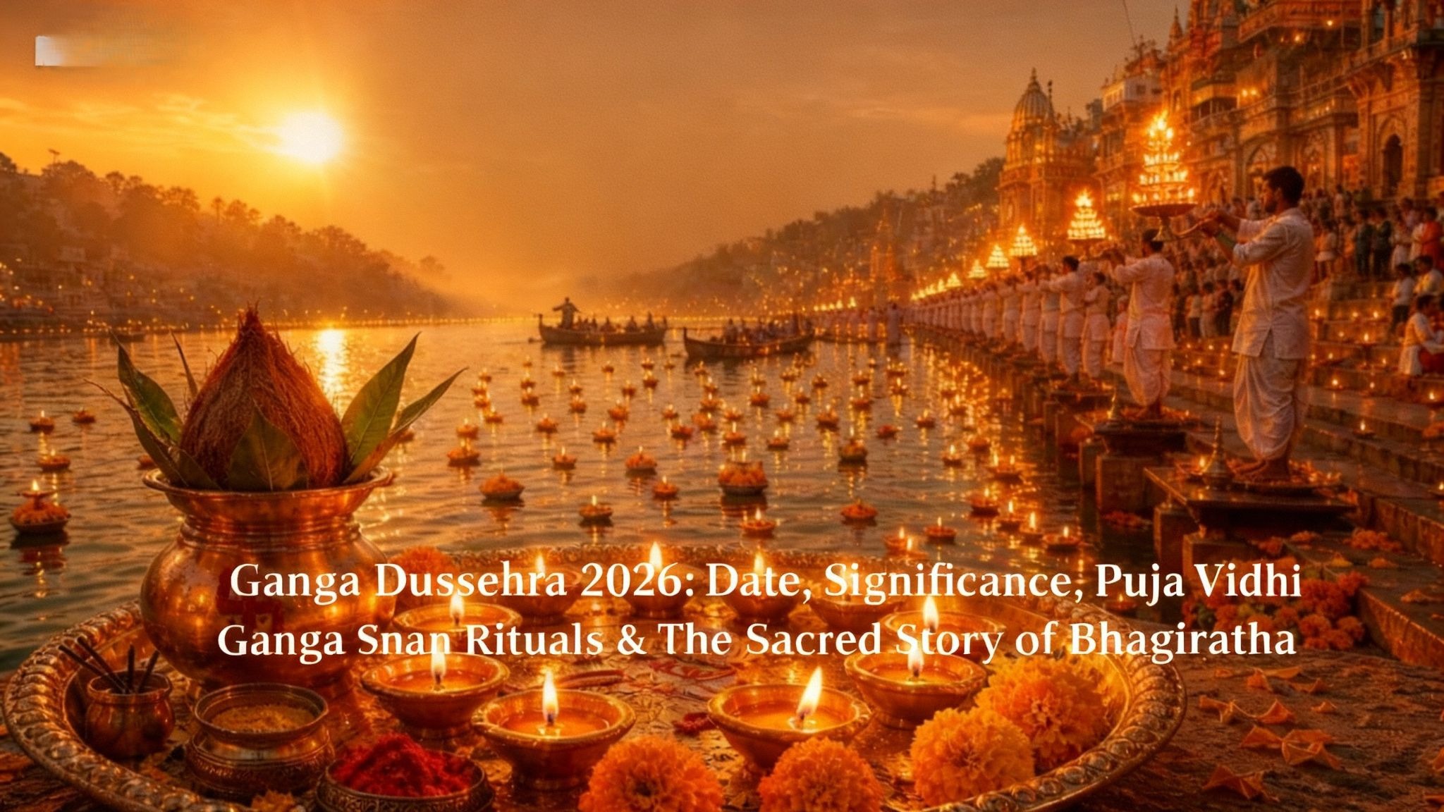 Ganga Dussehra 2026: Date, Significance, Puja Vidhi, Ganga Snan Rituals & The Sacred Story of Bhagiratha