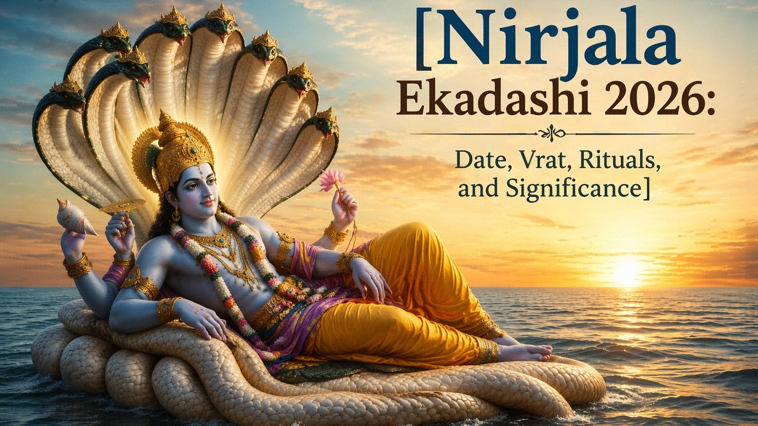 Nirjala Ekadashi 2026: Date, Vrat, Rituals, and Significance