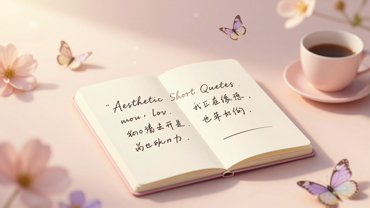 Aesthetic Short Quotes: The Ultimate Guide to Beautiful Words, Simple Inspiration, and Meaningful Expression