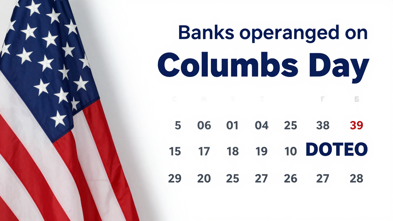 Are Banks Open on Columbus Day?