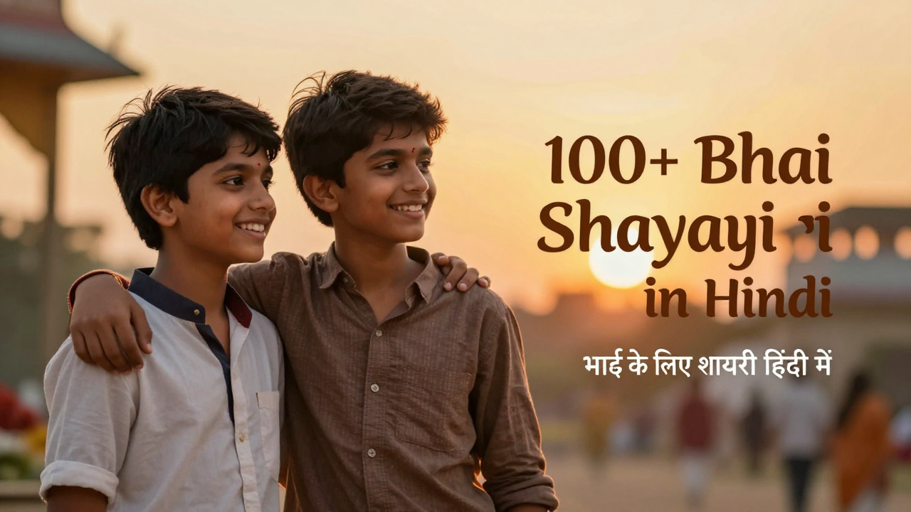 100+ Bhai Shayari in Hindi: भाई के लिए शायरी हिंदी में 