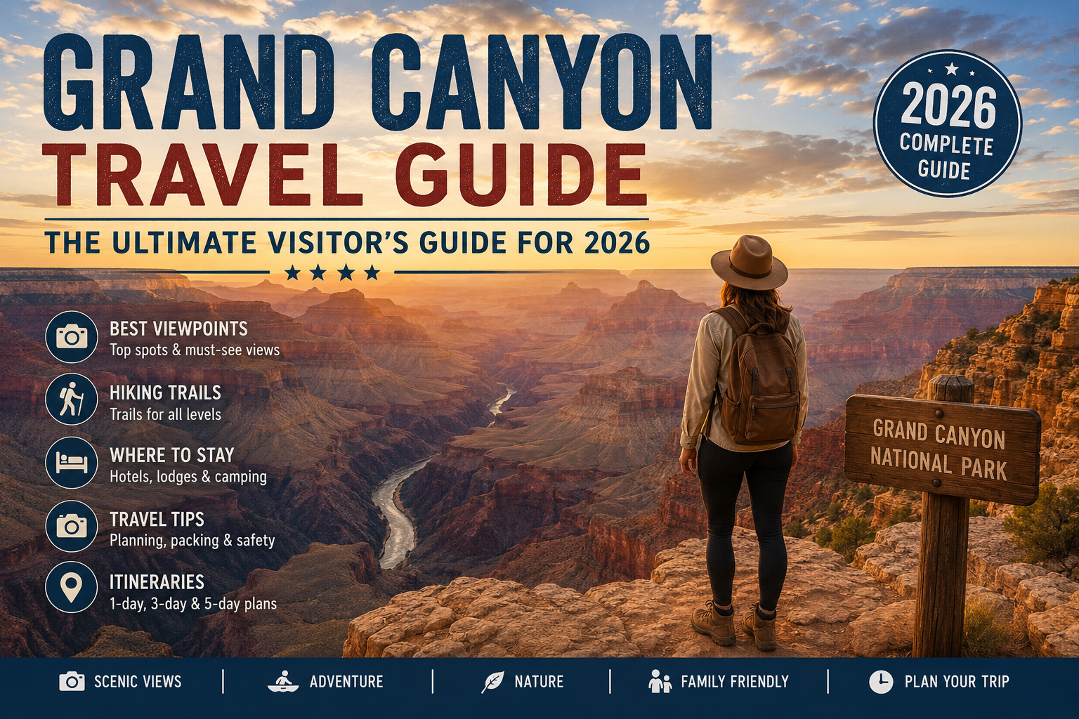 Grand Canyon Travel Guide: The Ultimate Visitor's Guide for 2026