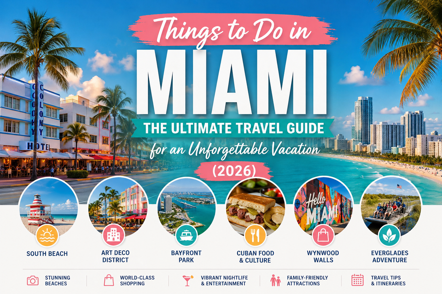 Things to Do in Miami: The Ultimate Travel Guide for an Unforgettable Vacation (2026)
